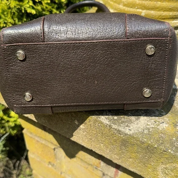 GUC Vivienne Westwood Executive Dark Brown Handbag ( shoulder strap missing) - Picture 3 of 13